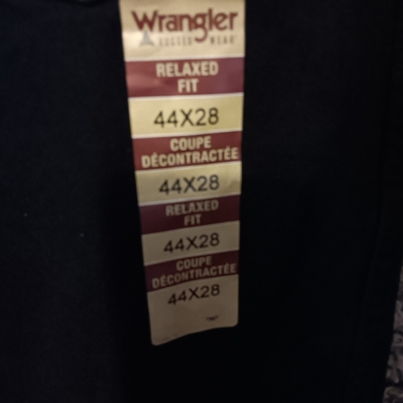 Wrangler Rugged Wear Relaxed Fit Jean Men's SIZE BIG & TALL - Picture 4 of 8